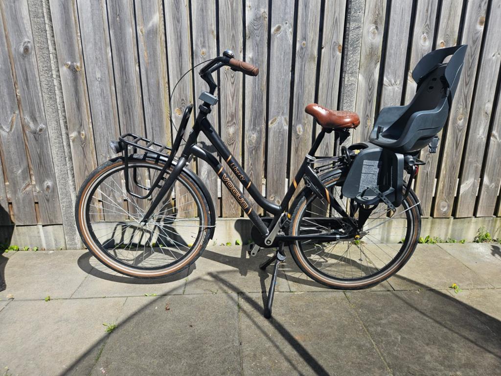 Transporter / mamafiets, Terugtraprem, Versnellingen, Zo goed als nieuw, 1 zitje
