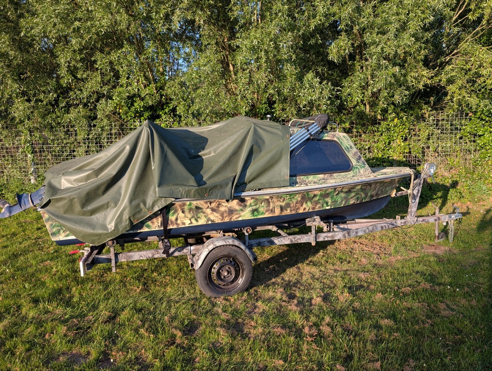 polyester vissers bootje, Ophalen of Verzenden
