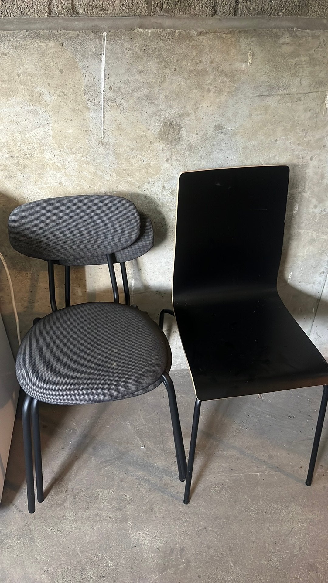 Stoelen, Ophalen, Gebruikt, Drie