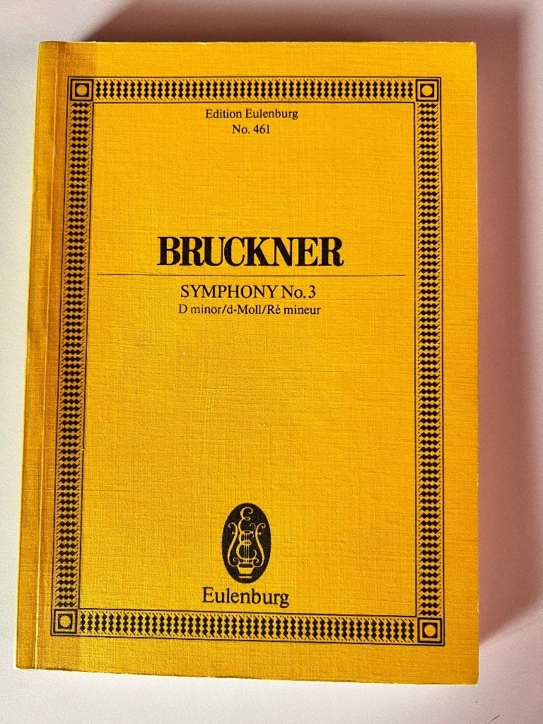 Edition No. 461 Bruckner Symphony No.3, Muziek en Instrumenten, Cello, Klassiek, Les of Cursus, Ophalen of Verzenden