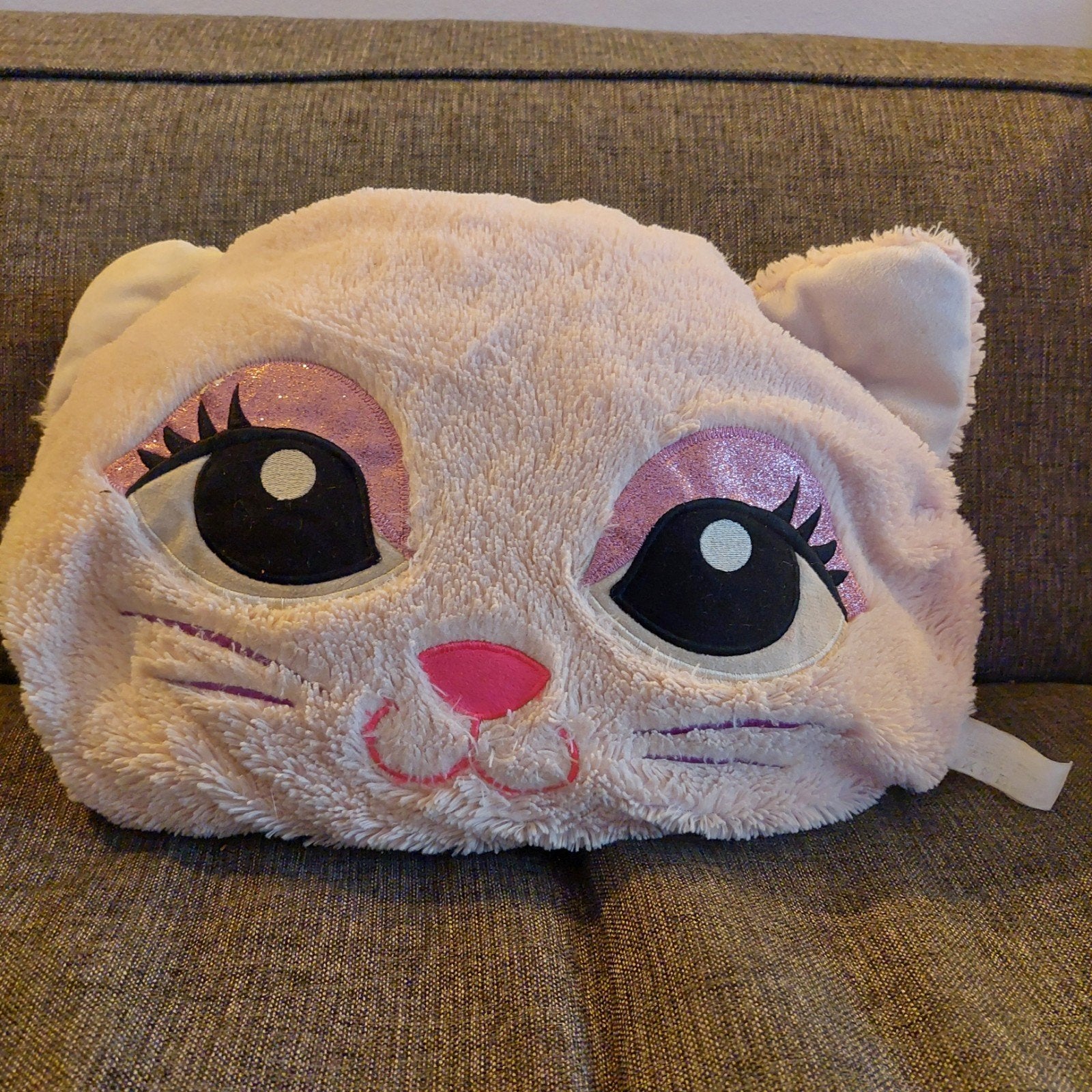 Katten Kussen, Gebruikt, Overige typen, Ophalen of Verzenden, Middelgroot (20 tot 80 cm)