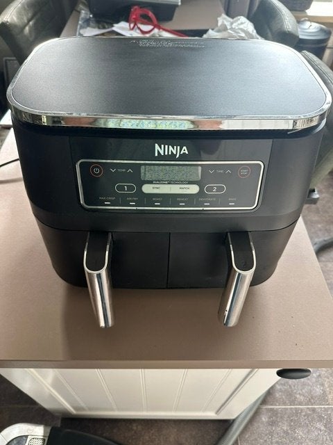 Ninja Foodi Dual Zone Airfryer - Splinternieuw, Ophalen of Verzenden, Nieuw, Airfryer, 1500 gram of meer