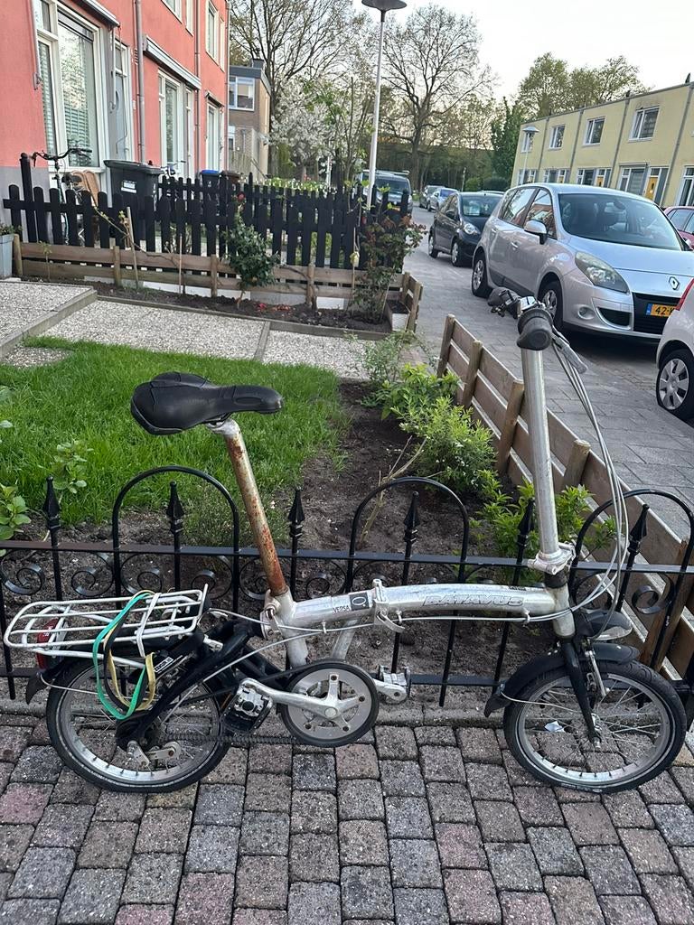 Batavus vice versa vouwfiets, Fietsen en Brommers, Fietsen | Vouwfietsen, Zo goed als nieuw, Batavus, 20 inch of meer, Ophalen
