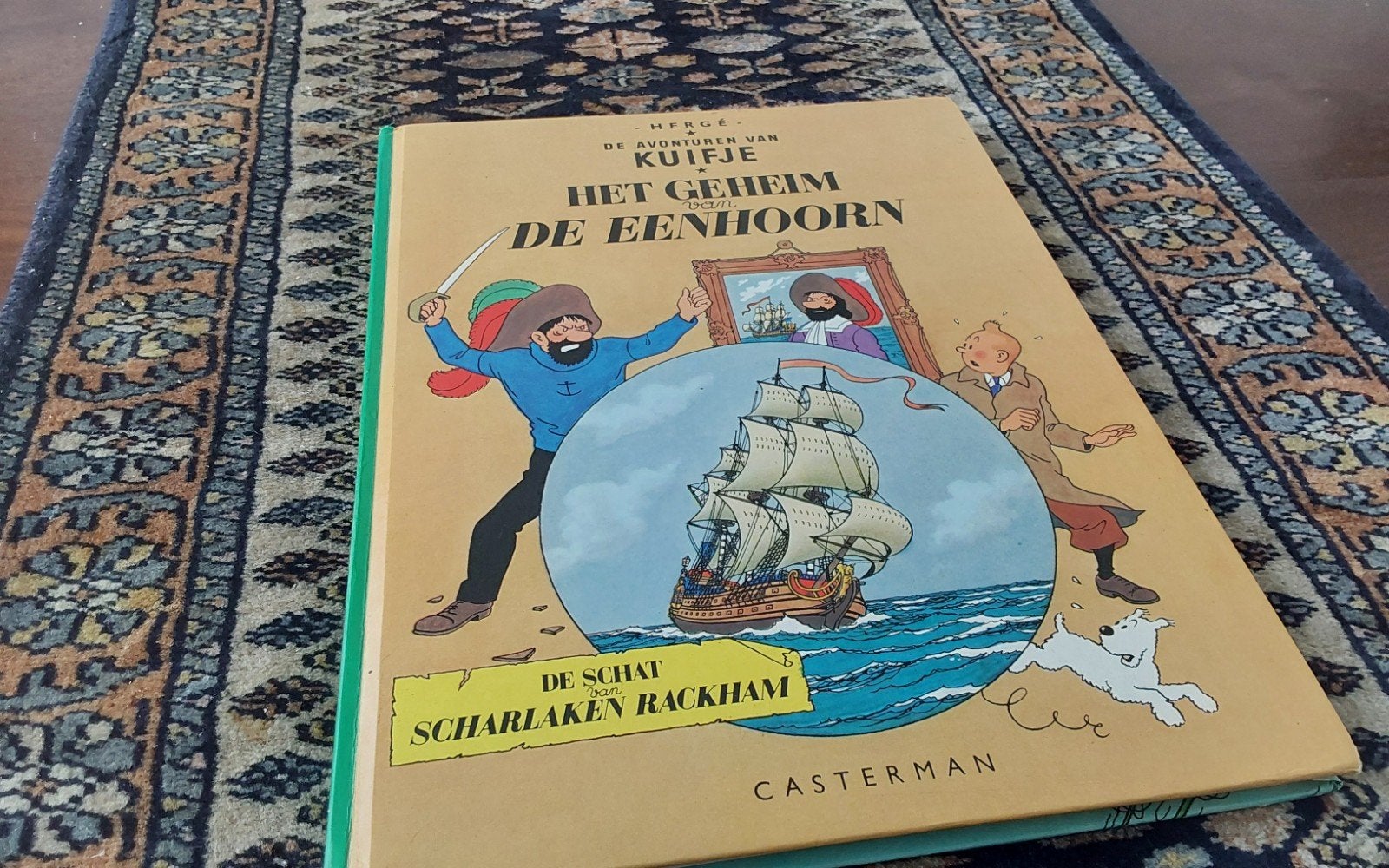 Kuifje Dubbelalbum zie tekst, Eén stripboek, Ophalen, Zo goed als nieuw