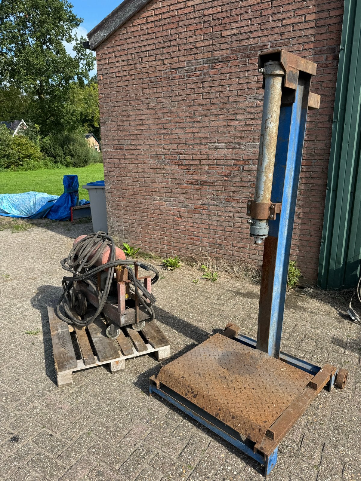 Houtklover 380V - Werkt naar behoren en compleet