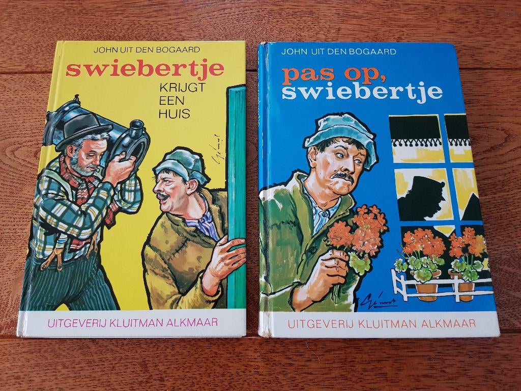 2 Boeken : Swiebertje krijgt een huis / Pas op, Swiebertje, Ophalen of Verzenden, Gelezen, John uit den Bogaard, Fictie algemeen