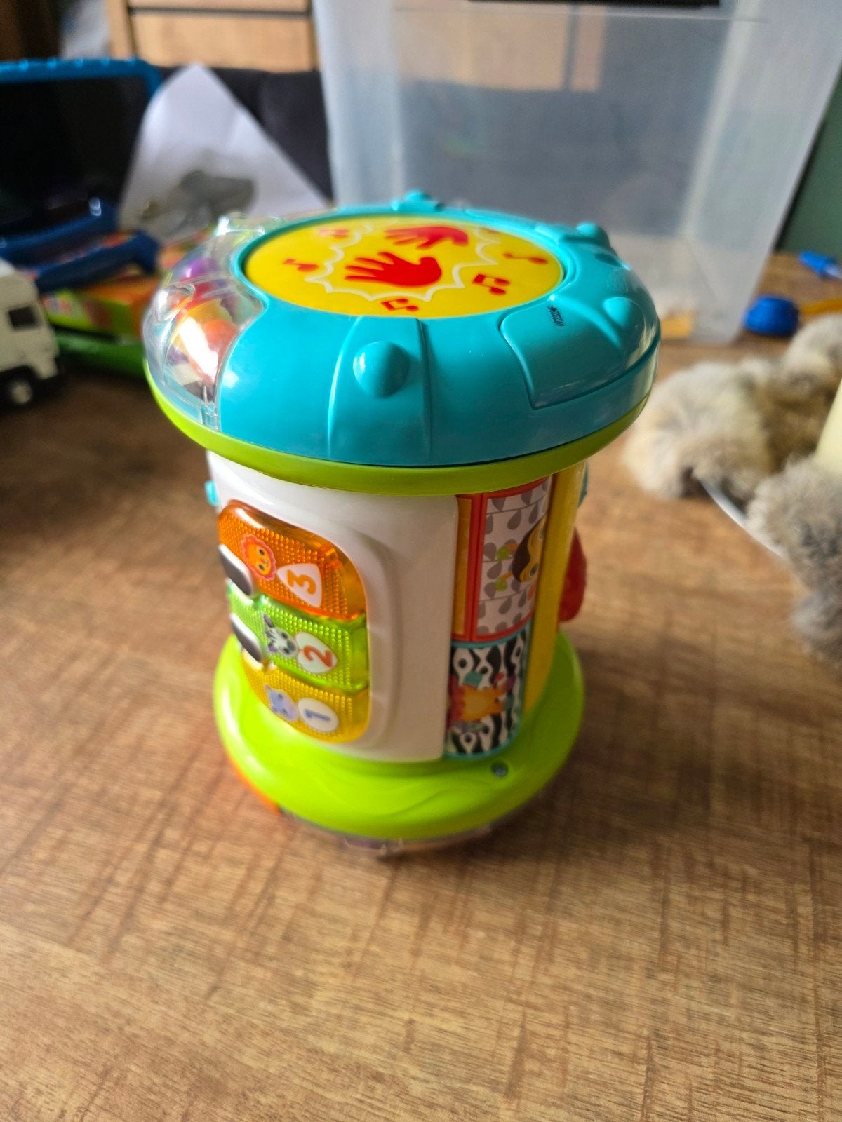 VTech Baby Muziek Trommel met Licht en Geluid, Ophalen, Gebruikt, Overige typen, Met licht