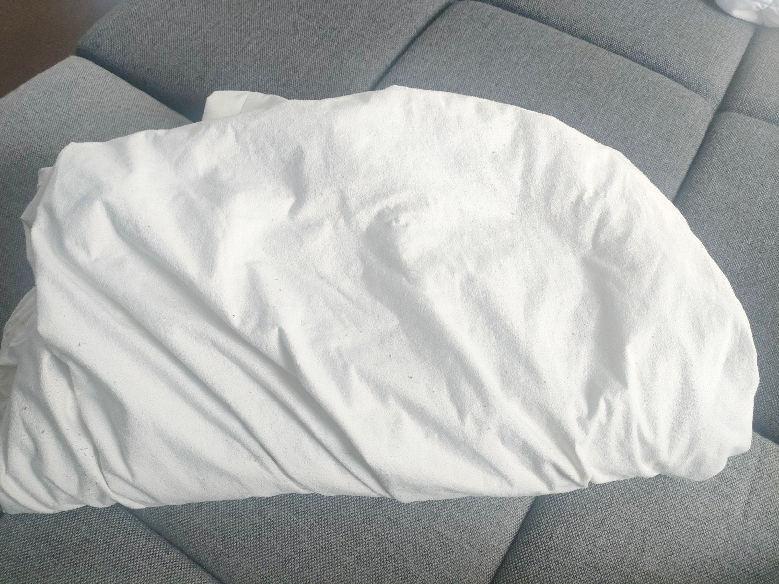 Sanamedi matrashoes 90x200, Wit, Beddengoedset, Ophalen of Verzenden, Zo goed als nieuw