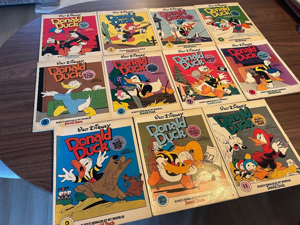 Donald Duck – De beste verhalen van Donald Duck – 52 delen, Meerdere stripboeken, Ophalen of Verzenden, Gelezen