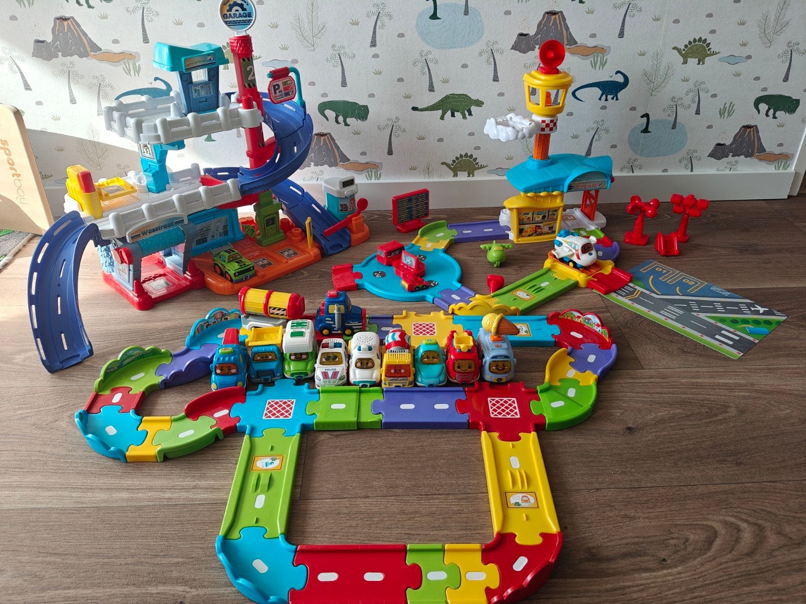 VTech Toet Toet Auto’s – complete set, Ophalen of Verzenden, Zo goed als nieuw, 2 tot 4 jaar