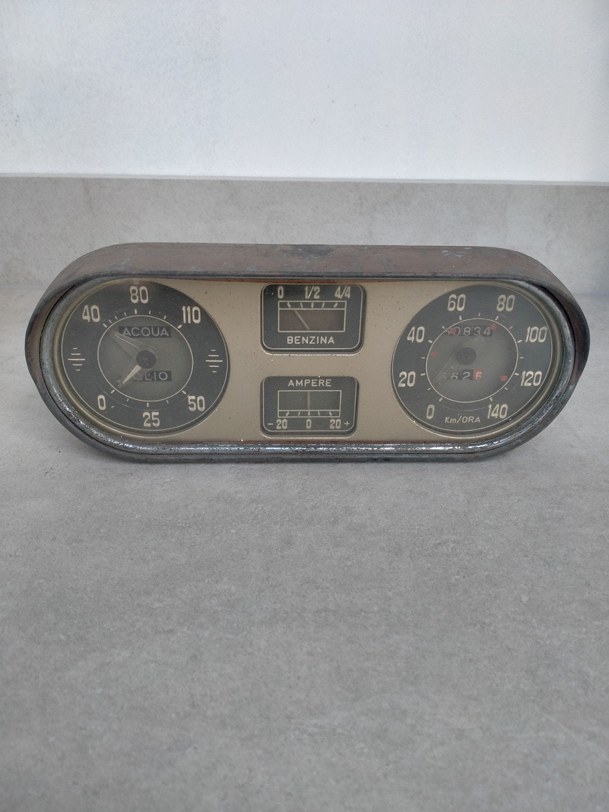 Fiat 1400 snelheidsmeter - dashboard instrument, Ophalen of Verzenden, Fiat