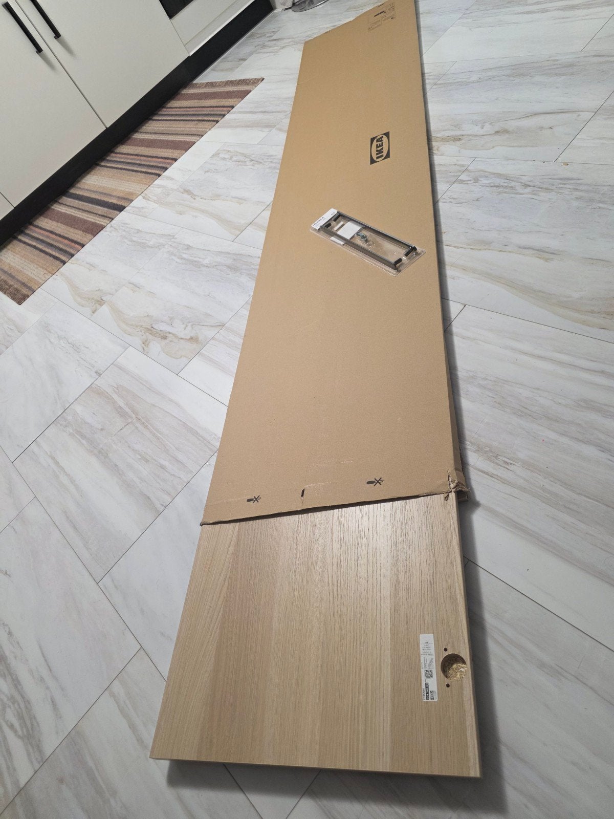 IKEA PAX kastdeur Bergsbo wit (nieuw in verpakking), Ophalen, Minder dan 50 cm, 200 cm of meer, Nieuw