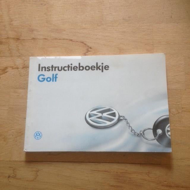 Handleiding/Instructieboekje   Volkswagen  Golf   1992    NL, Ophalen of Verzenden