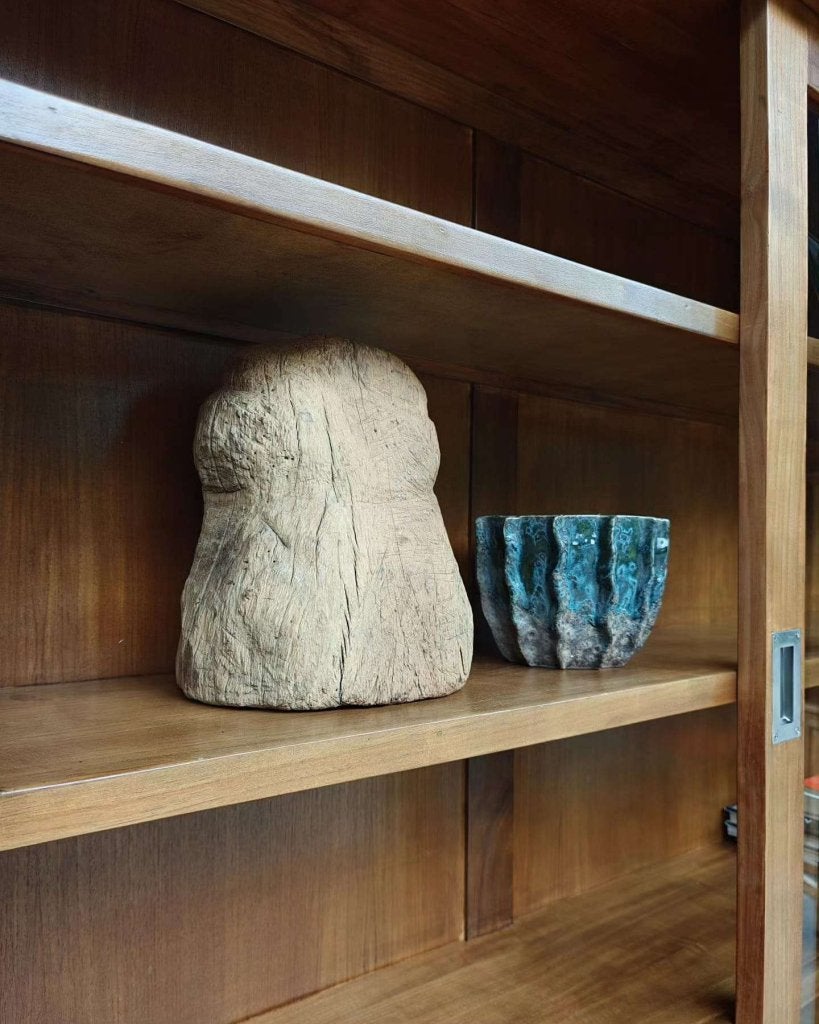 Prachtige teakhouten schoolkast | strakke buffetkast #8403, Gebruikt, Met deur(en), -, 200 cm of meer