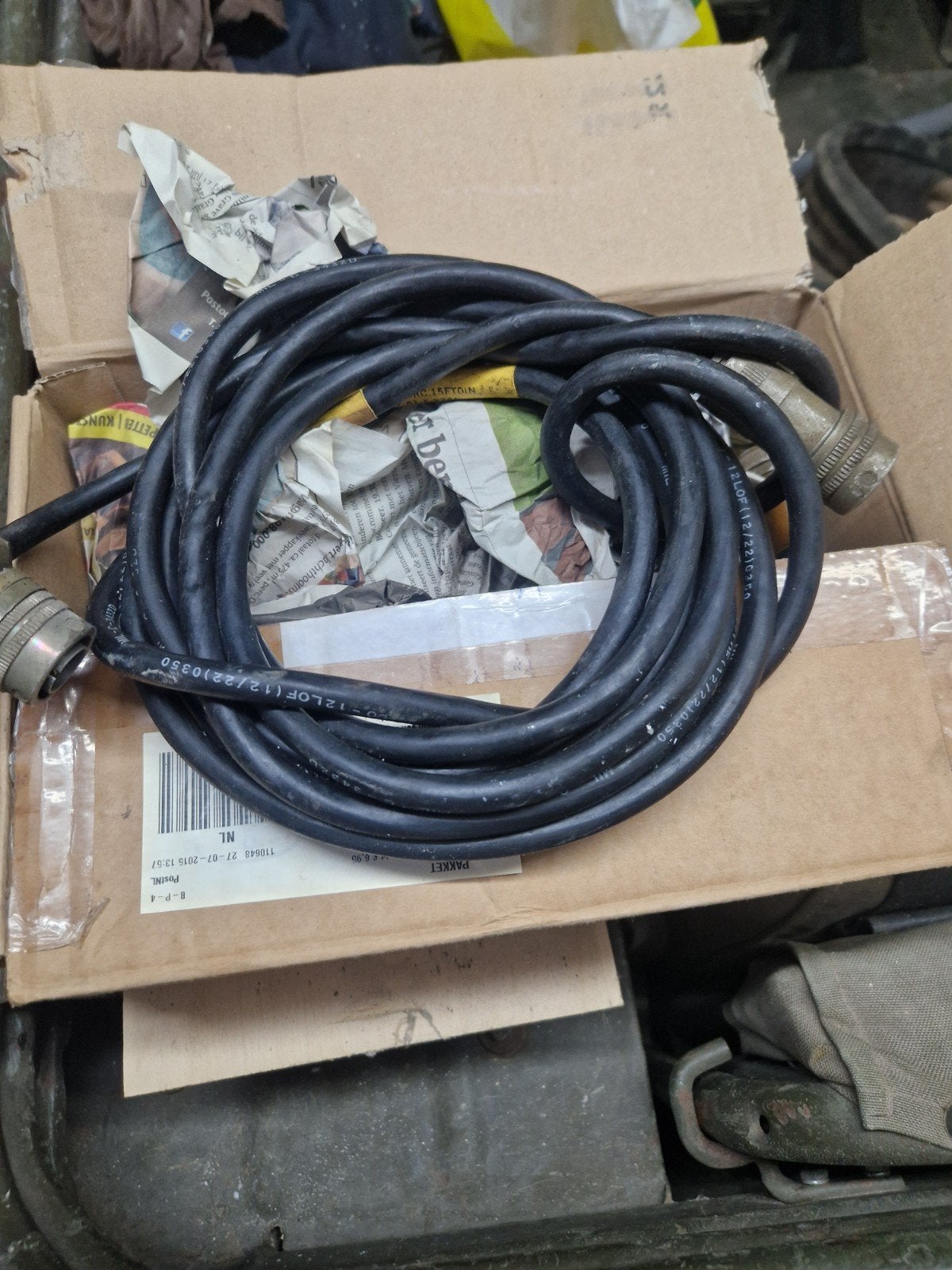 radiokabel nekaf 3600, Ophalen of Verzenden, Gebruikt, 2 tot 5 meter, Overige kabels