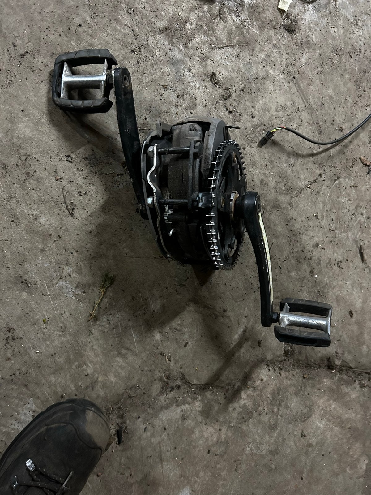 Bosch Active Line Plus Motor met crankstel en display, Fietsen en Brommers, Fietsonderdelen, Elektrische fiets, Gebruikt, Ophalen of Verzenden