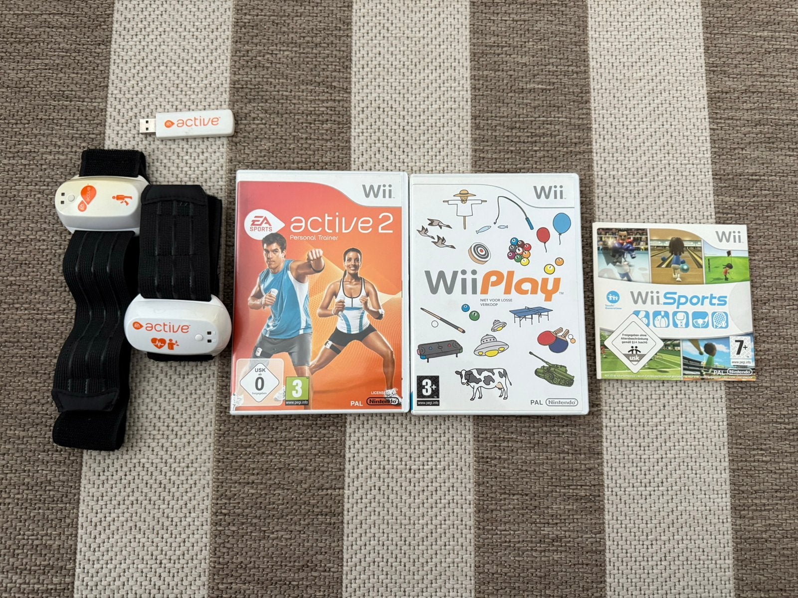 Wii Sport bundeltje, Ophalen of Verzenden, Zo goed als nieuw, Sport, 3 spelers of meer