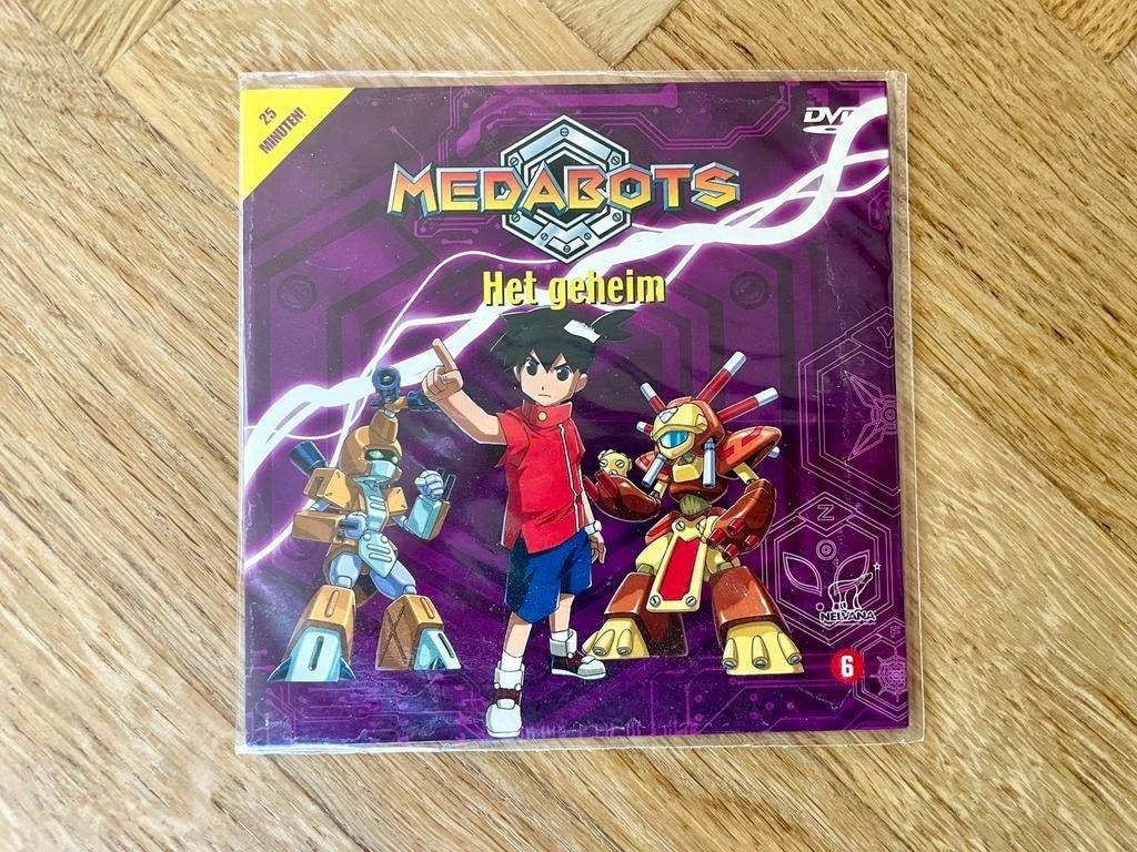 NIEUW: Medabots - Het Geheim op DVD (single, met NL), Tekenfilm, Anime (Japans), Vanaf 6 jaar, Nieuw in verpakking