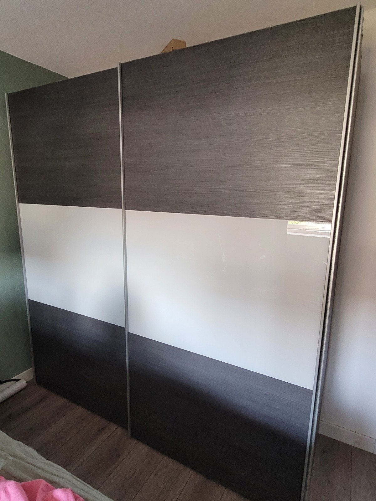Kledingkast, Huis en Inrichting, Ophalen, 200 cm of meer, Met plank(en), Zo goed als nieuw