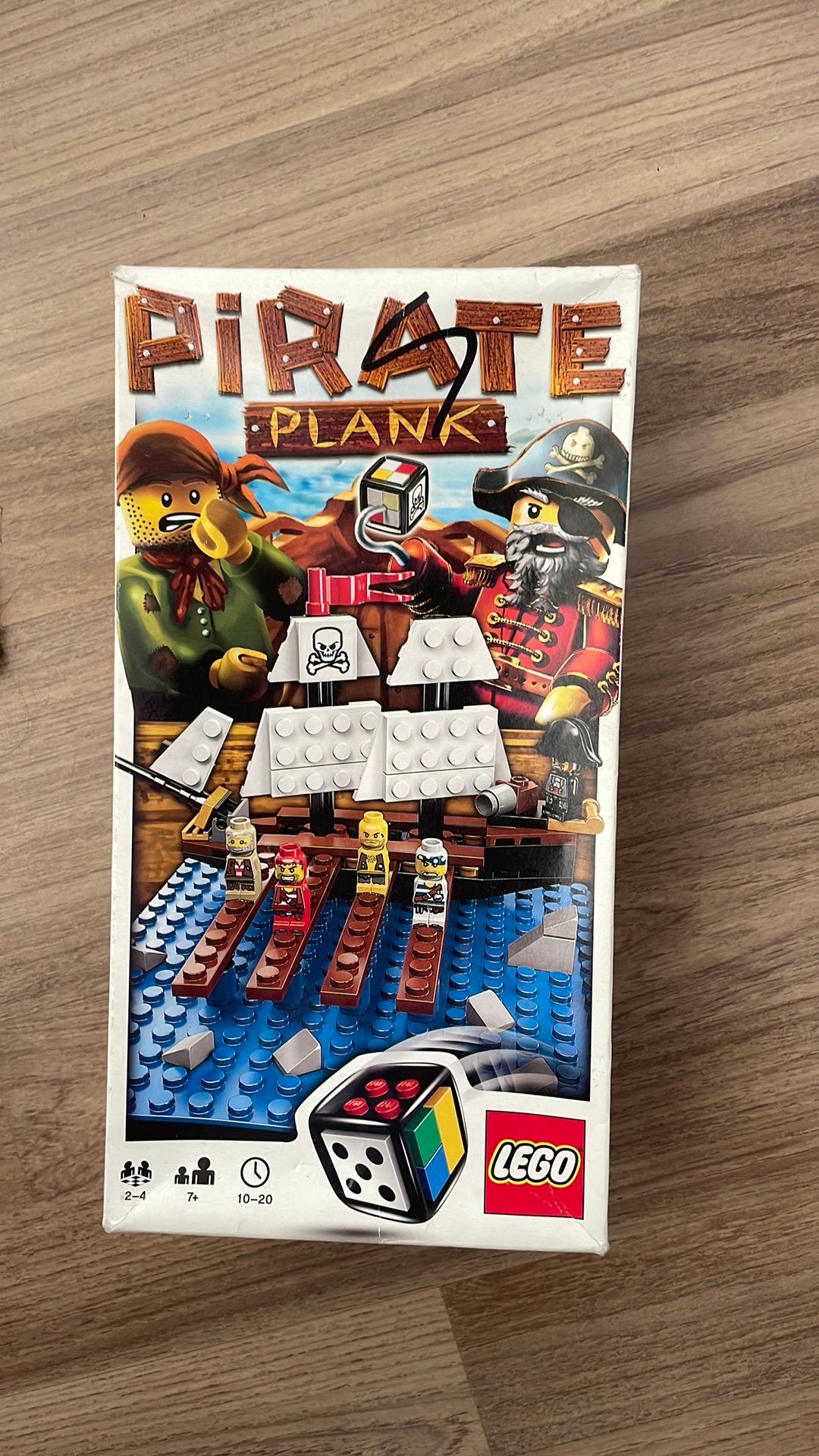 Complete pirate plank spel lego set, Ophalen of Verzenden, Zo goed als nieuw, Speelkaart(en)