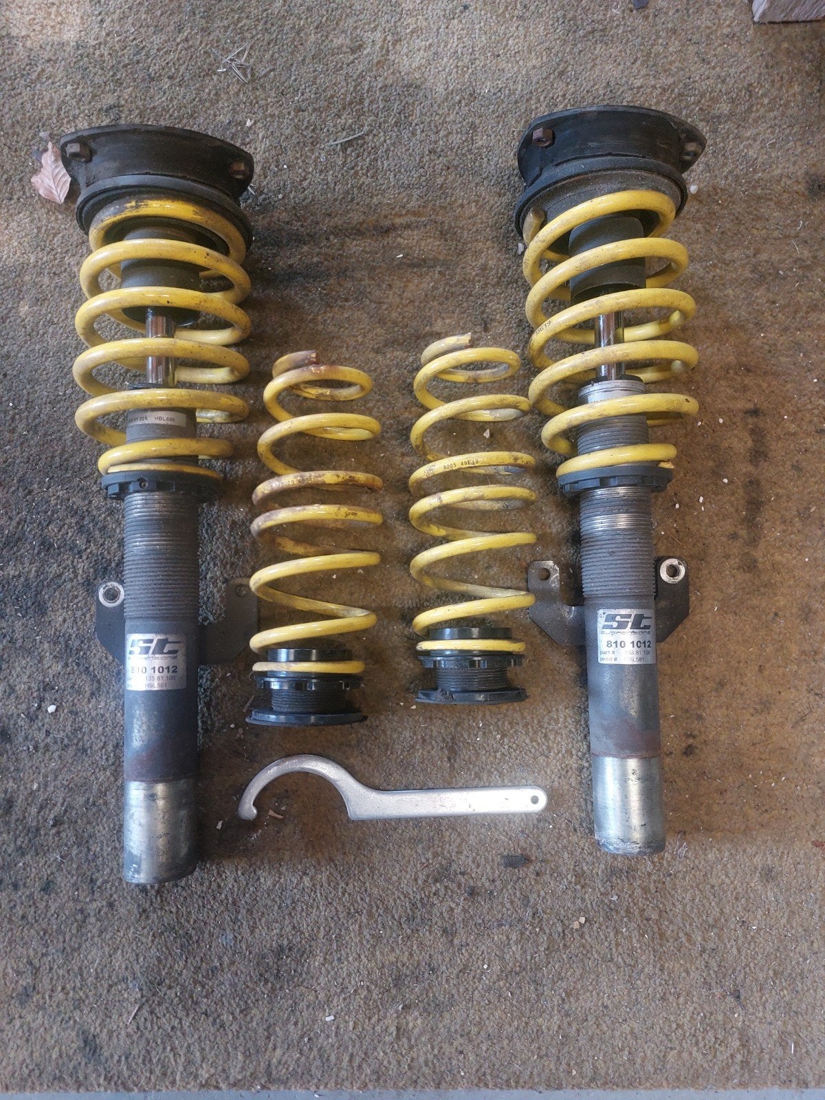 ST Suspensions schroefset voor VW Polo AW GTI., Ophalen of Verzenden, Gebruikt, Volkswagen