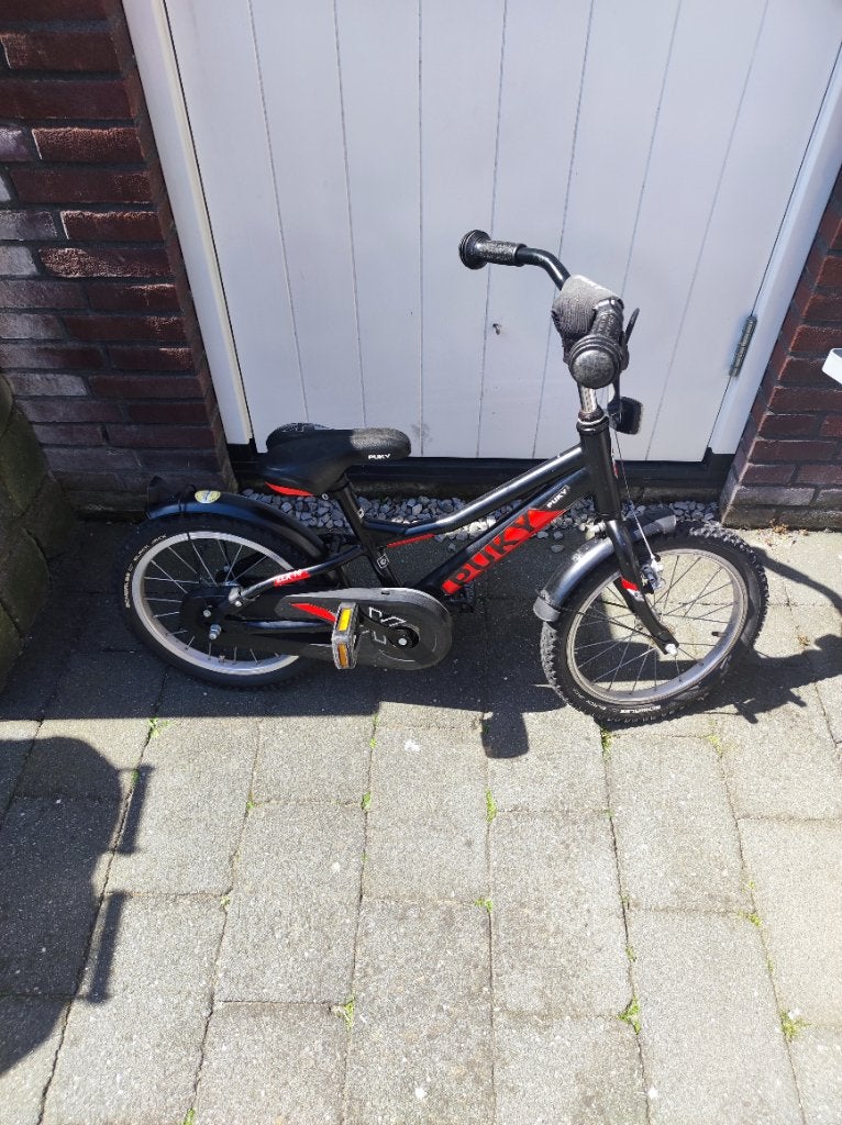 Puky ZLX 16 inch kinderfiets, Fietsen en Brommers, Fietsen | Kinderfietsjes, Ophalen, Gebruikt, Terugtraprem, 16 tot 20 inch