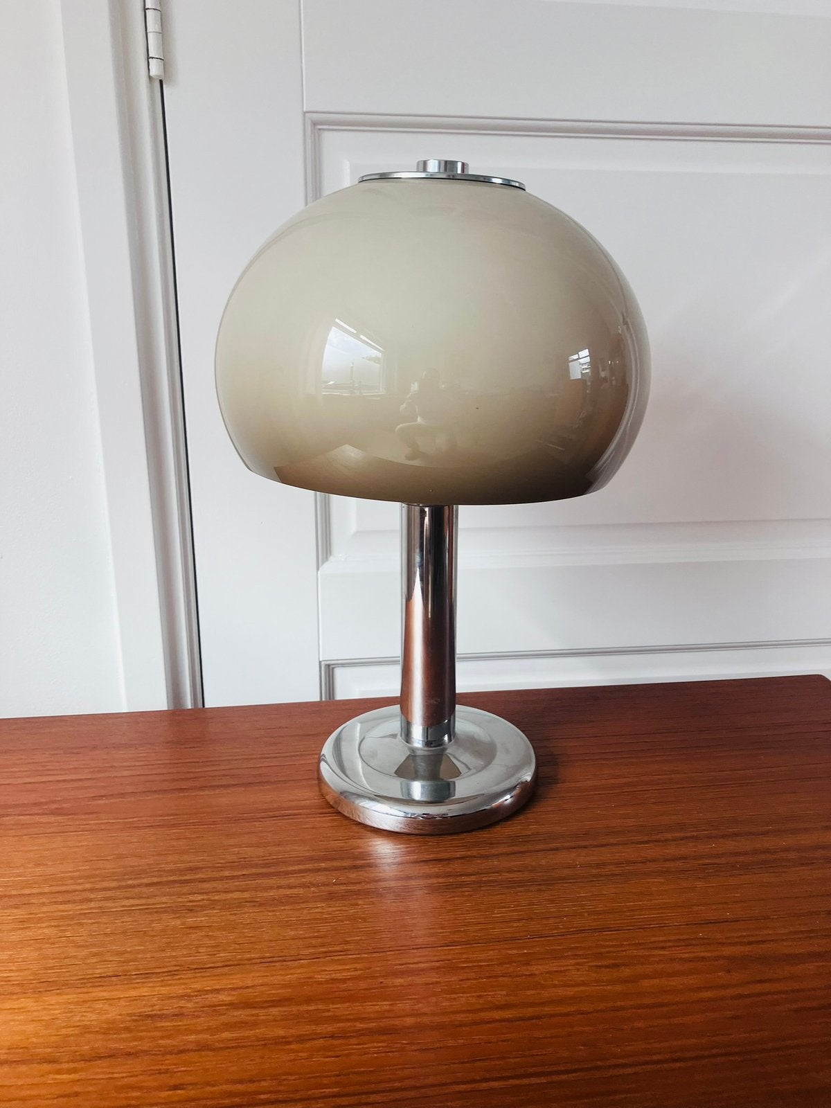 Vintage mushroom tafellamp, Huis en Inrichting, Ophalen, Vintage. Space age, Zo goed als nieuw, Overige materialen