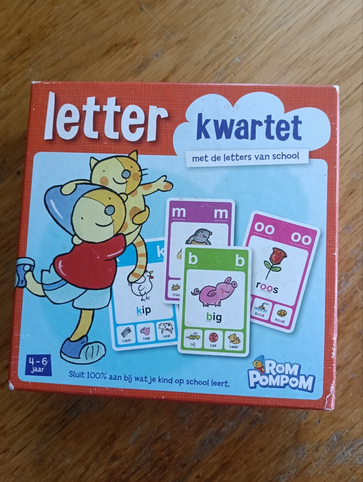 letterkwartet, Ophalen of Verzenden