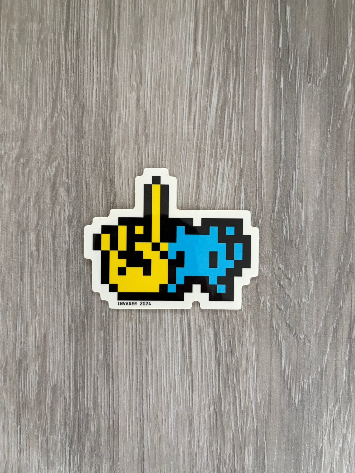 Invader 2024 sticker, Ophalen of Verzenden, Nieuw, Overige typen