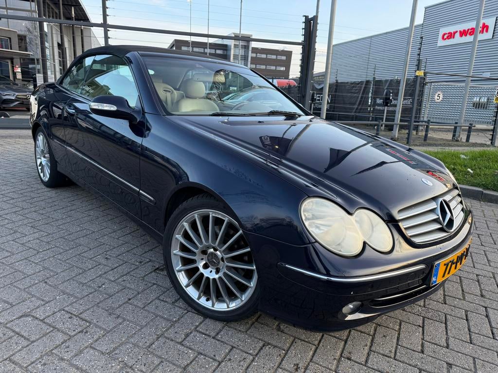 Mercedes-Benz CLK 200 Cabriolet AUTOMAAT/APK MEI 2027/NAP, Automaat, Achterwielaandrijving, Beige, 4 cilinders