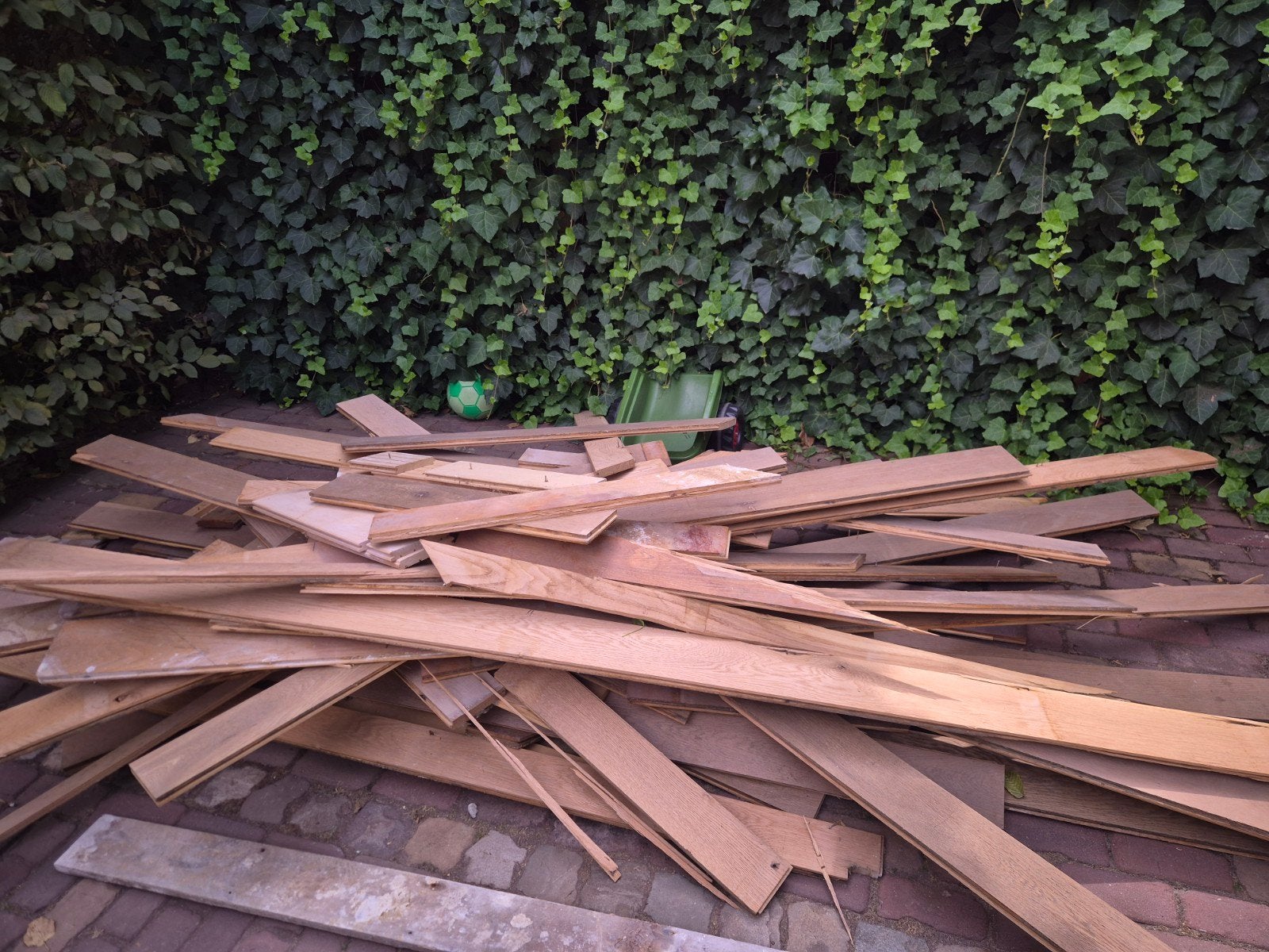 eikenhouten vloer planken, Doe-het-zelf en Verbouw, Hout en Planken, Ophalen, Minder dan 25 mm, Eiken, Plank