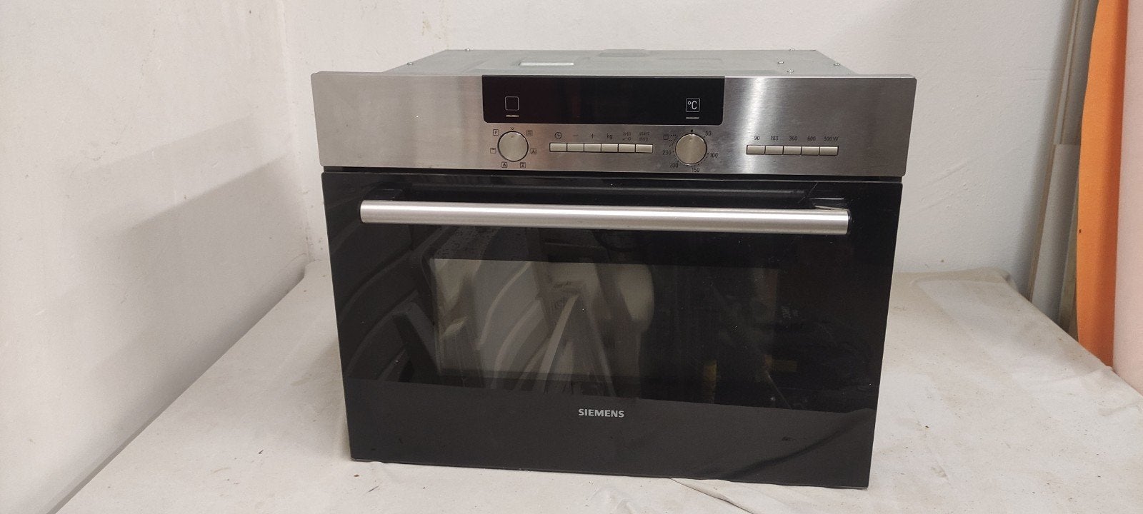 Siemens Combi-Oven HB84H500 met Magnetronfunctie, Ophalen, 45 tot 50 cm, Gebruikt, Siemens