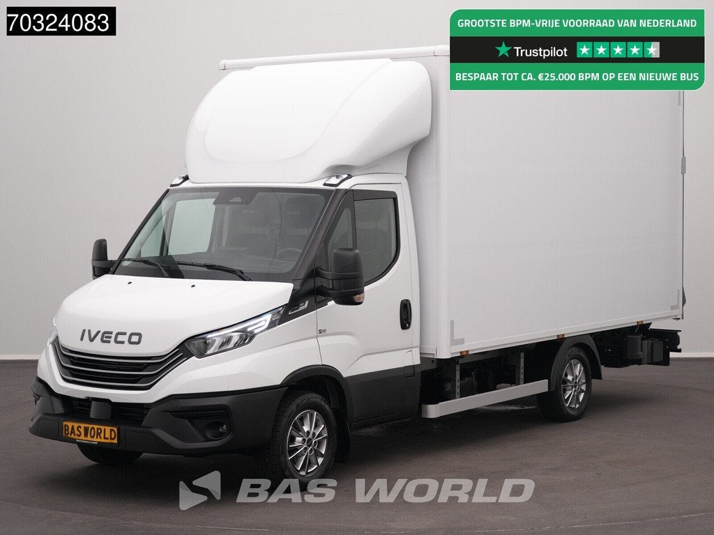 Iveco Daily 35S16 Automaat Laadklep Bakwagen LED Navi Airco, Auto's, Automaat, Stof, Gebruikt, Euro 6