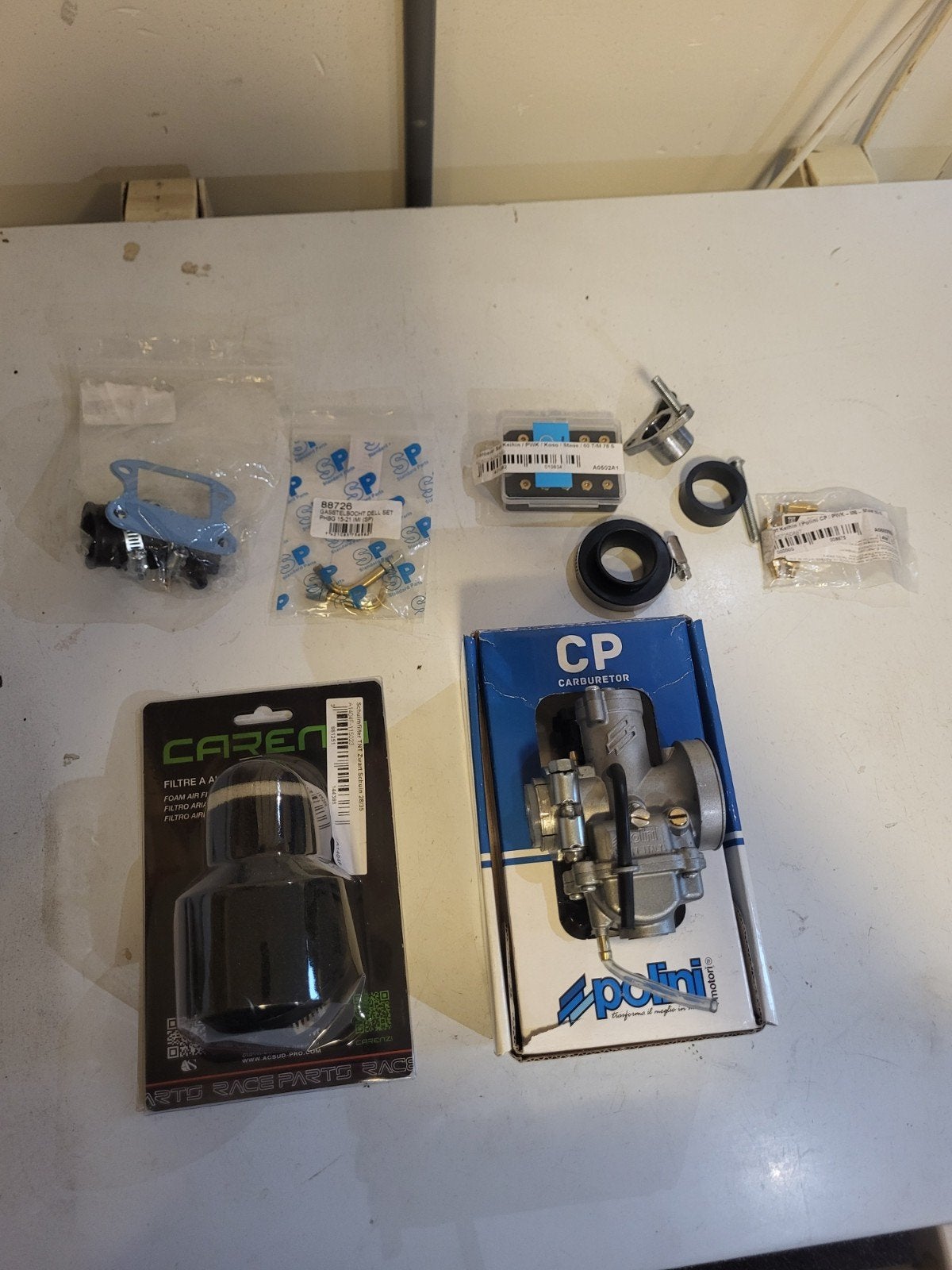 Polini CP 19mm + extra onderdelen, Ophalen of Verzenden
