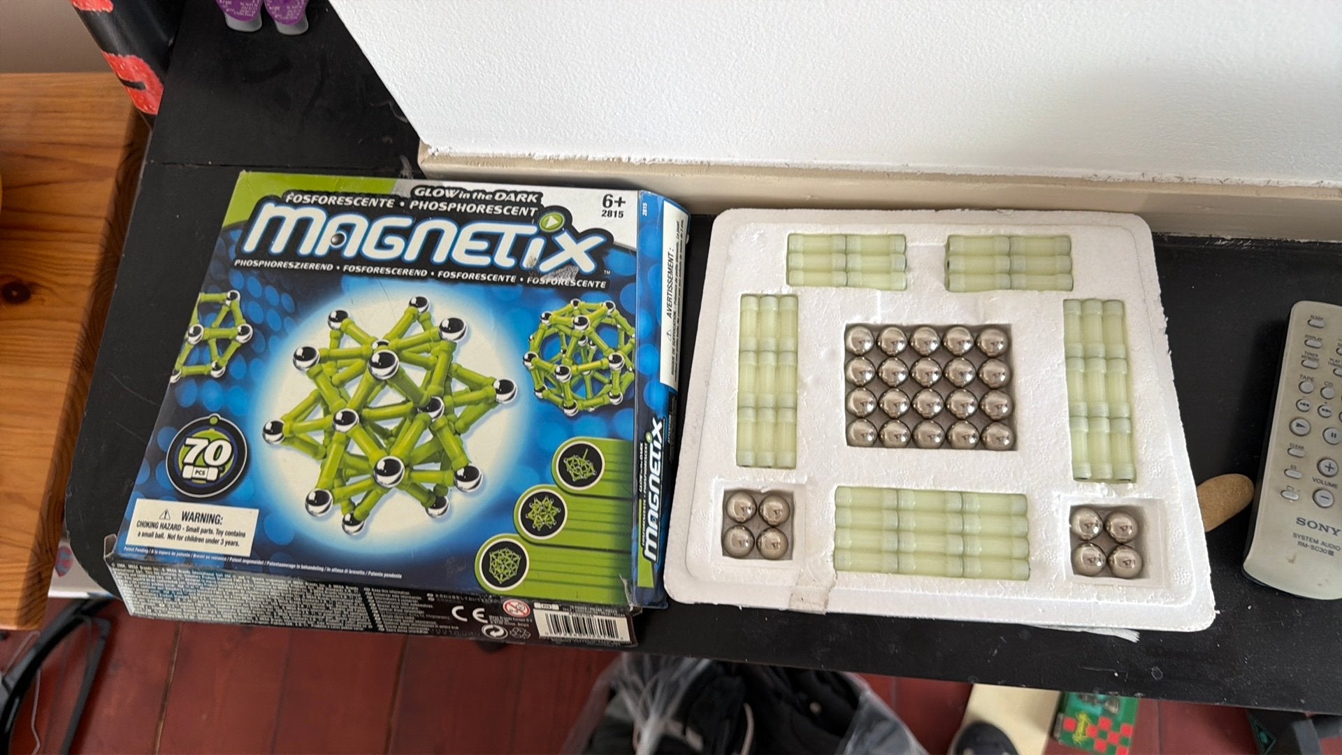 Magnetix magneetjes spel, Ophalen of Verzenden, Gebruikt