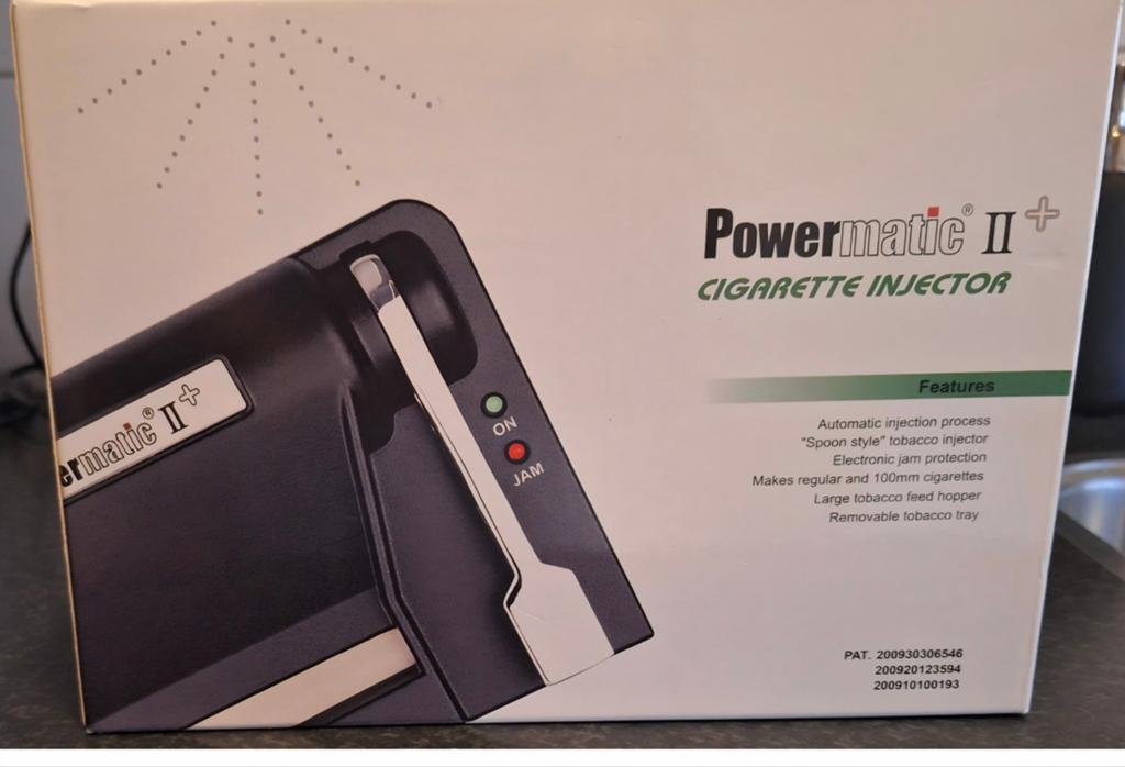 Powermatic 2 sigarettenmaker, Verzenden, Zo goed als nieuw, Overige typen