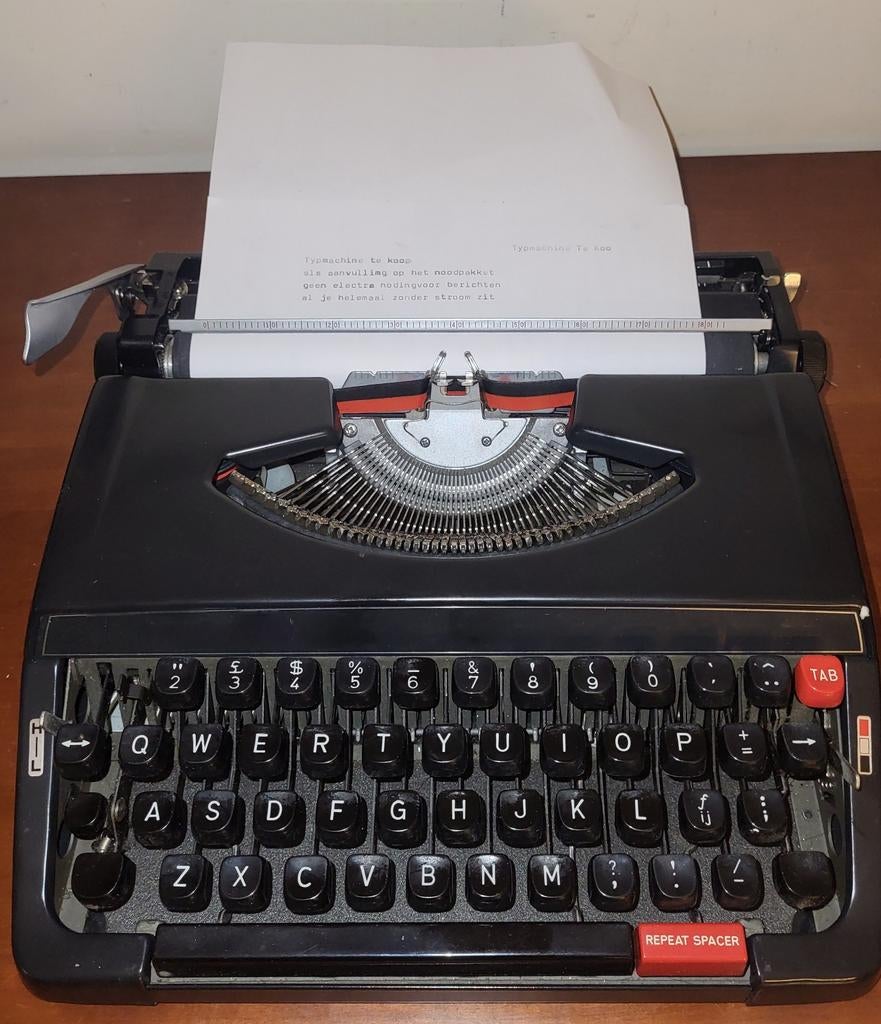 Typemachine als aanvulling op het NOODPAKKET, Computers en Software, Printers, Ophalen of Verzenden