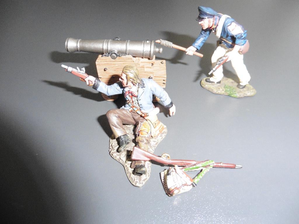 King & Country RTA039, Naval Cannon & Musket Set., Ophalen of Verzenden, Nieuw, 1:35 tot 1:50, Figuur of Figuren