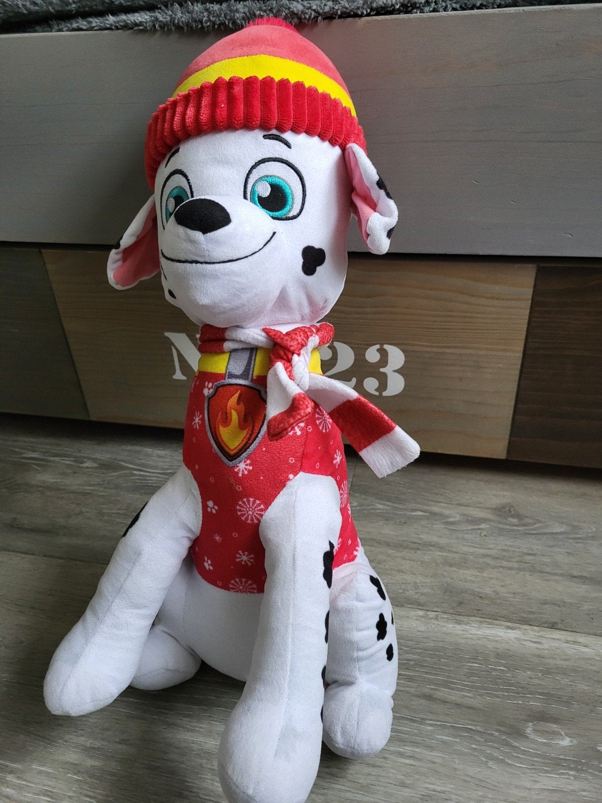Paw Patrol Marshall knuffel - Kersteditie, Ophalen, Gebruikt, Overige merken, Hond