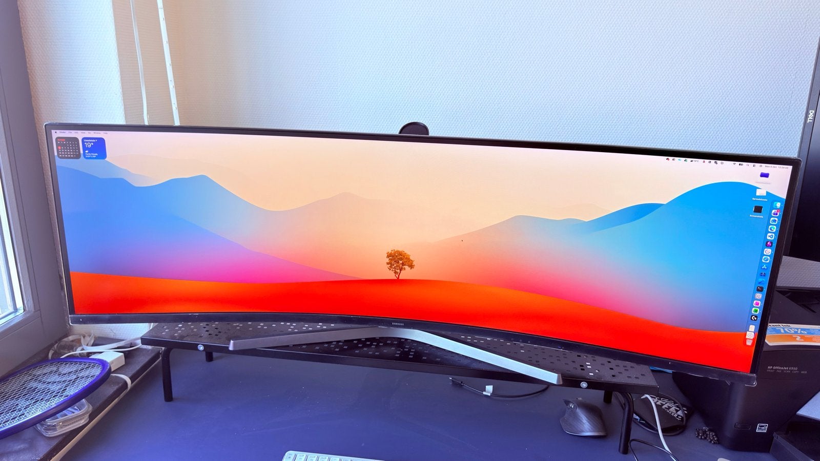 Samsung 49" Ultra Wide Monitor - 120Hz - 5K, Computers en Software, 101 t/m 150 Hz, Curved, Zo goed als nieuw, Overige resoluties