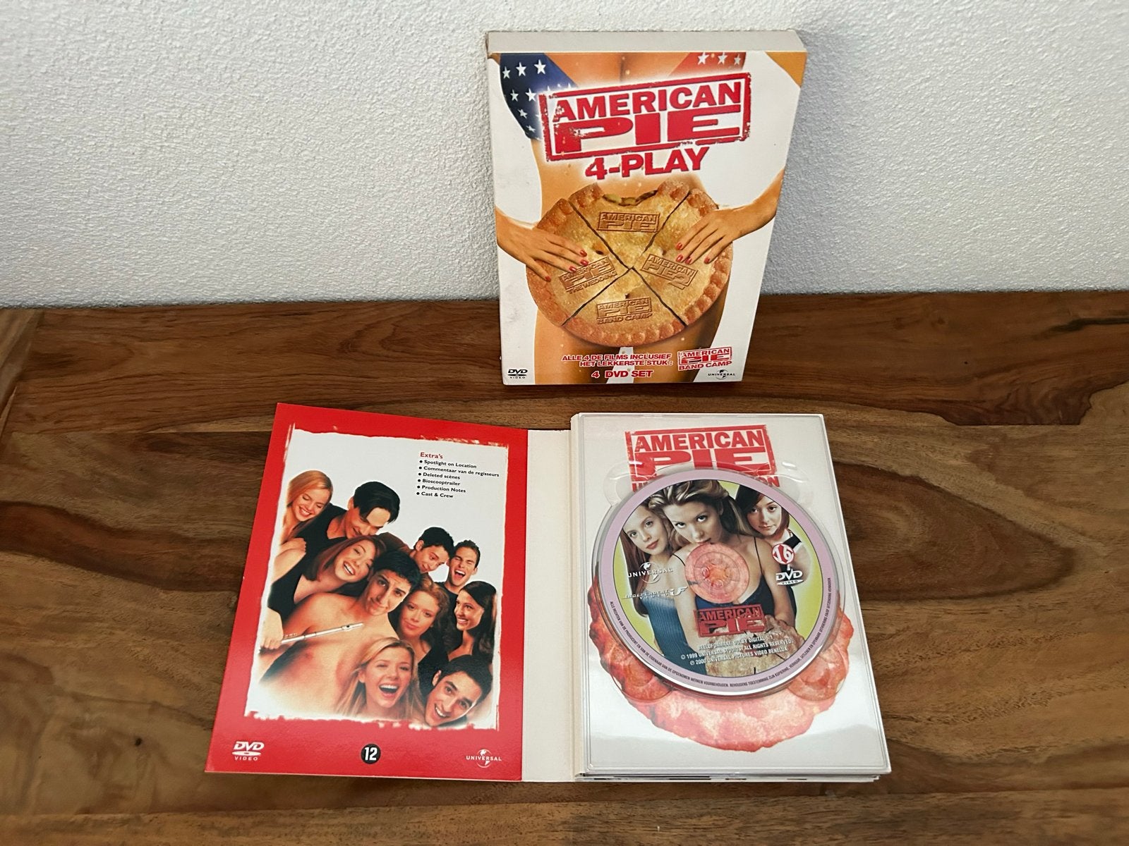 American Pie 4-Play DVD Boxset - 4 films, Engels, Nederlands, Overige genres, Ophalen of Verzenden