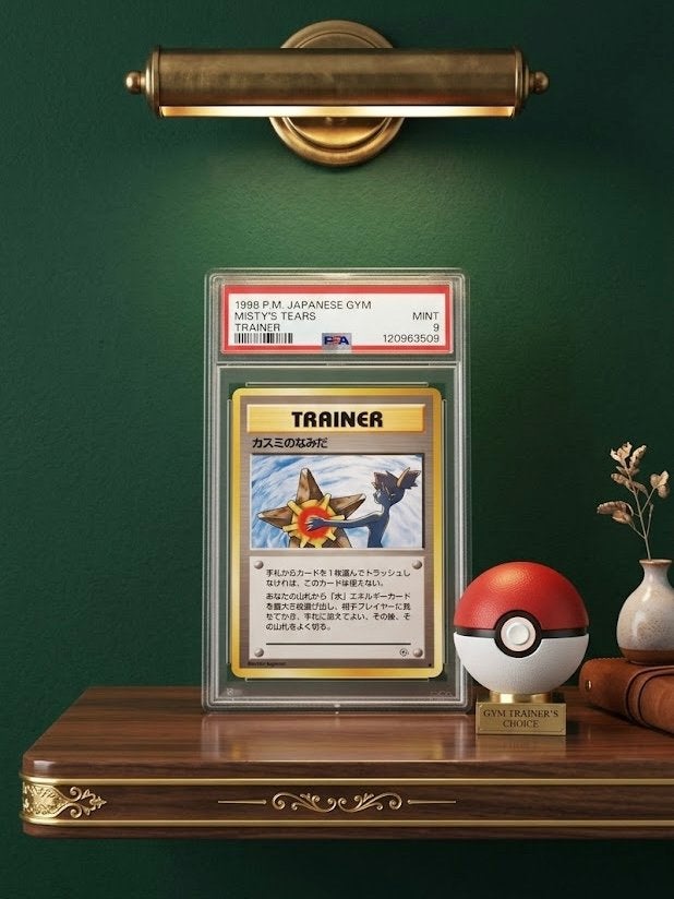 Misty's Tears - Japanese Gym (PSA 9 MINT), Ophalen of Verzenden, Zo goed als nieuw