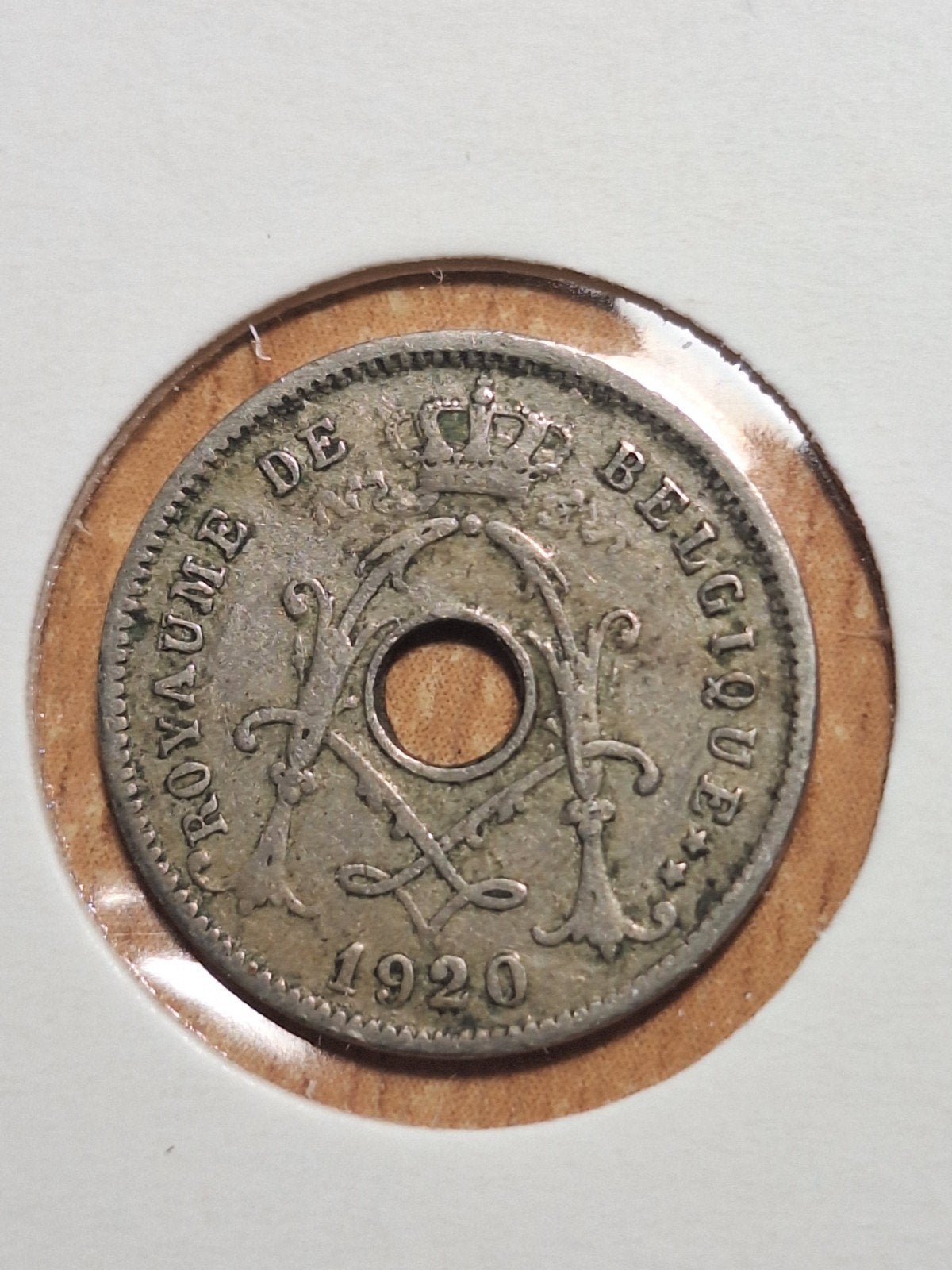 BELGIQUE 5 centimes 1920 (#67), Ophalen of Verzenden, Overig, Losse munt