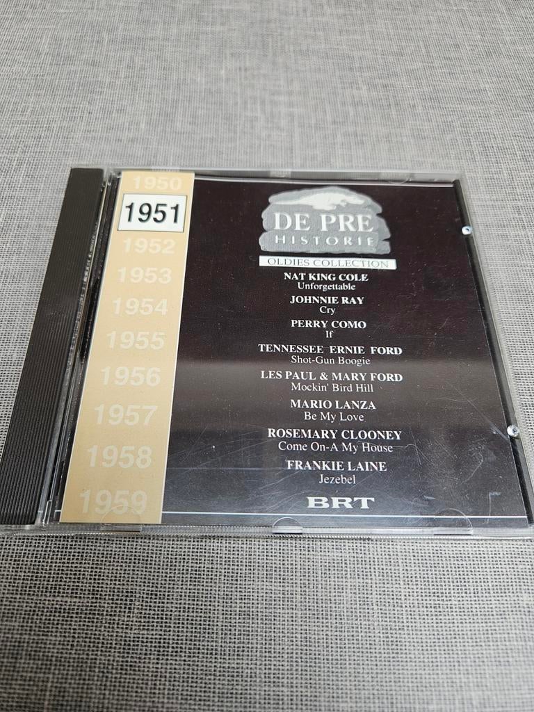 De Prehistorie Oldies Collection 1951, Ophalen of Verzenden, Zo goed als nieuw, Pop
