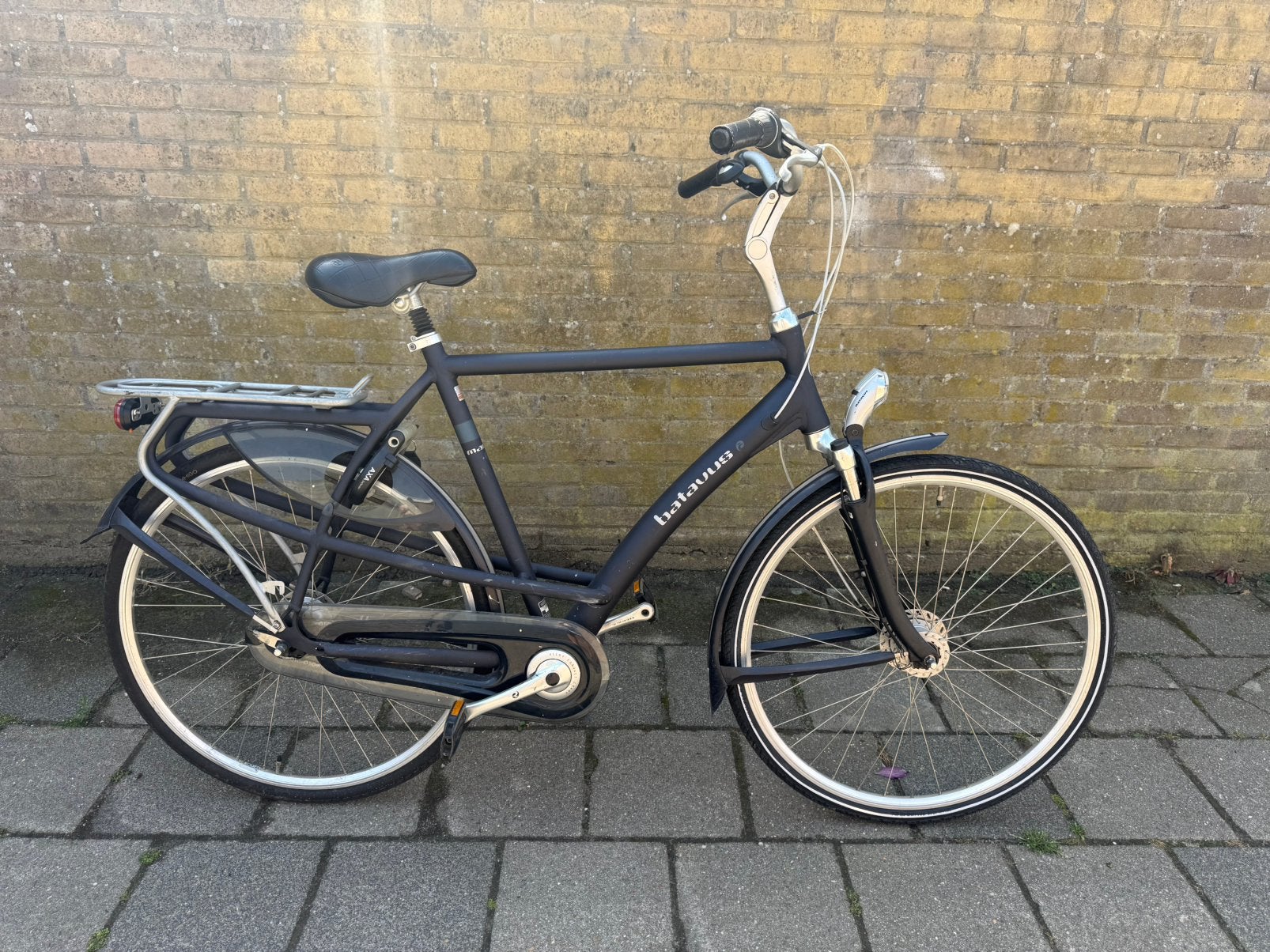 Nette Batavus mambo heren-schoolfiets 28” 61 cm 7 v, Ophalen, Versnellingen, Batavus, Zo goed als nieuw