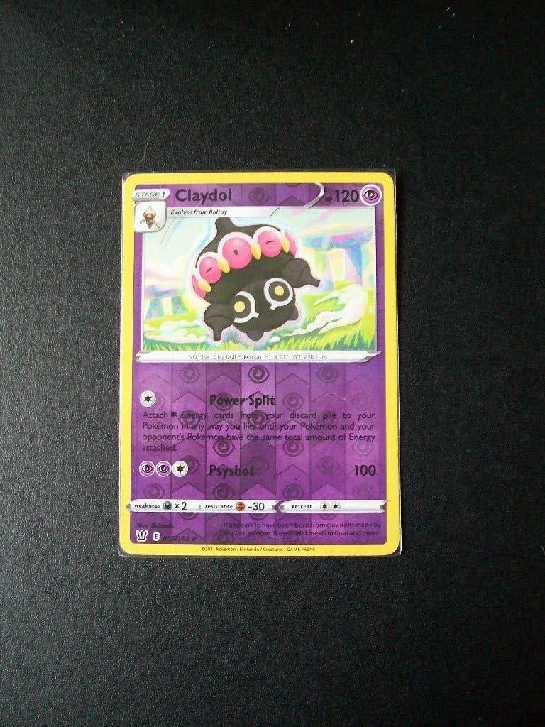 4747. nieuwe pokemonkaart holofoil CLAYDOL HP 120 (058/163), Verzenden, Nieuw, Losse kaart, Foil