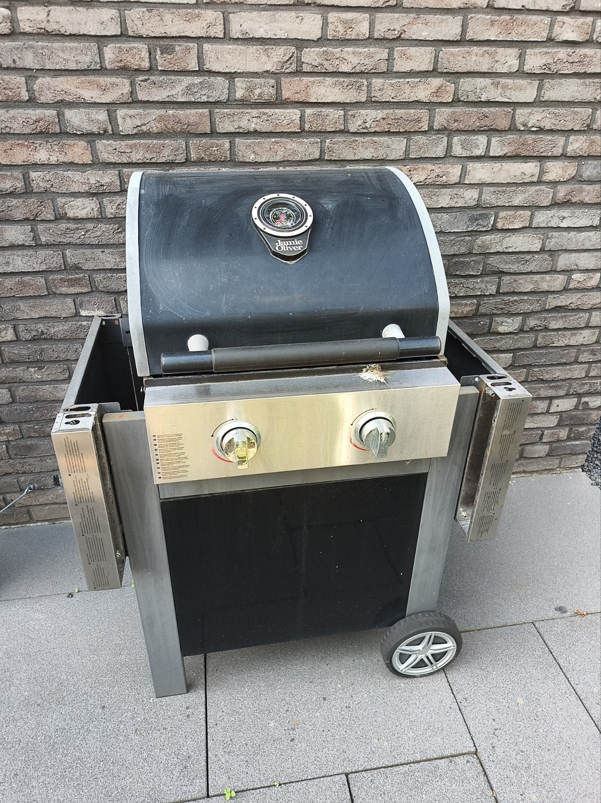 Jamie Oliver gasbarbecue - opknapper, gratis af te halen, Ophalen of Verzenden, Gebruikt, Jamie Oliver