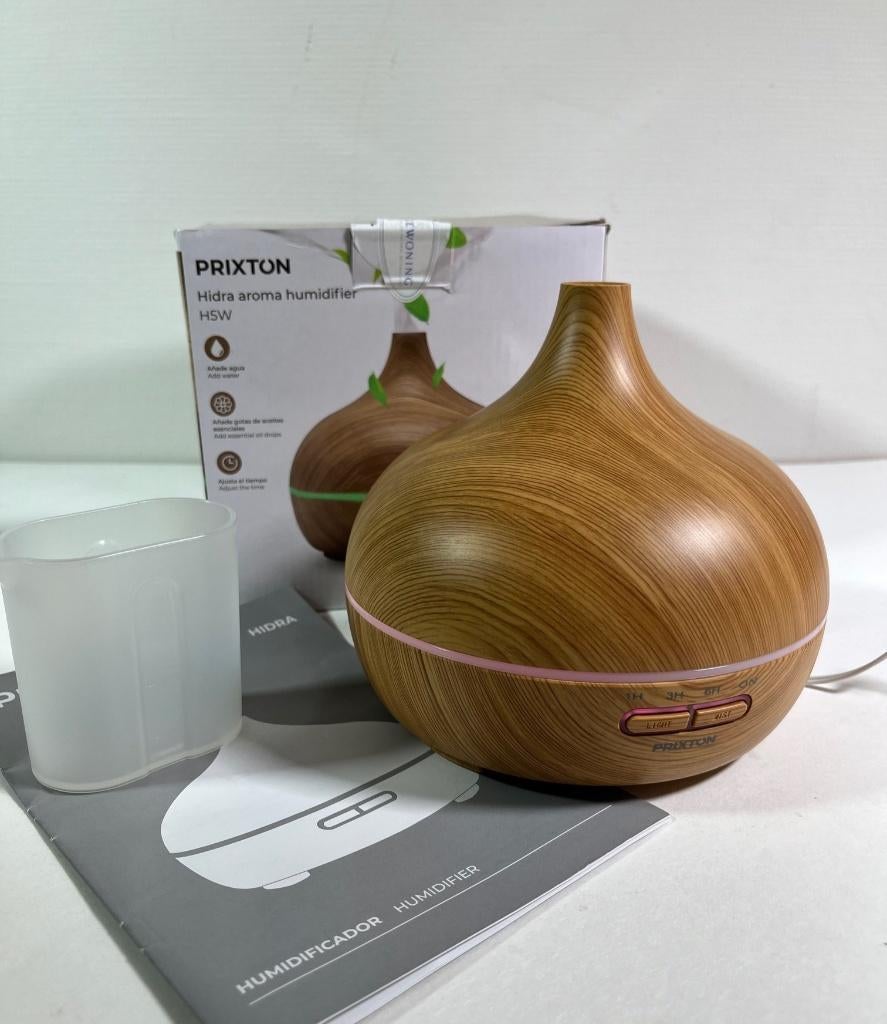 PRIXTON Hidra Luchtbevochtiger en aromadiffuser, Ophalen of Verzenden, Zo goed als nieuw, Aroma