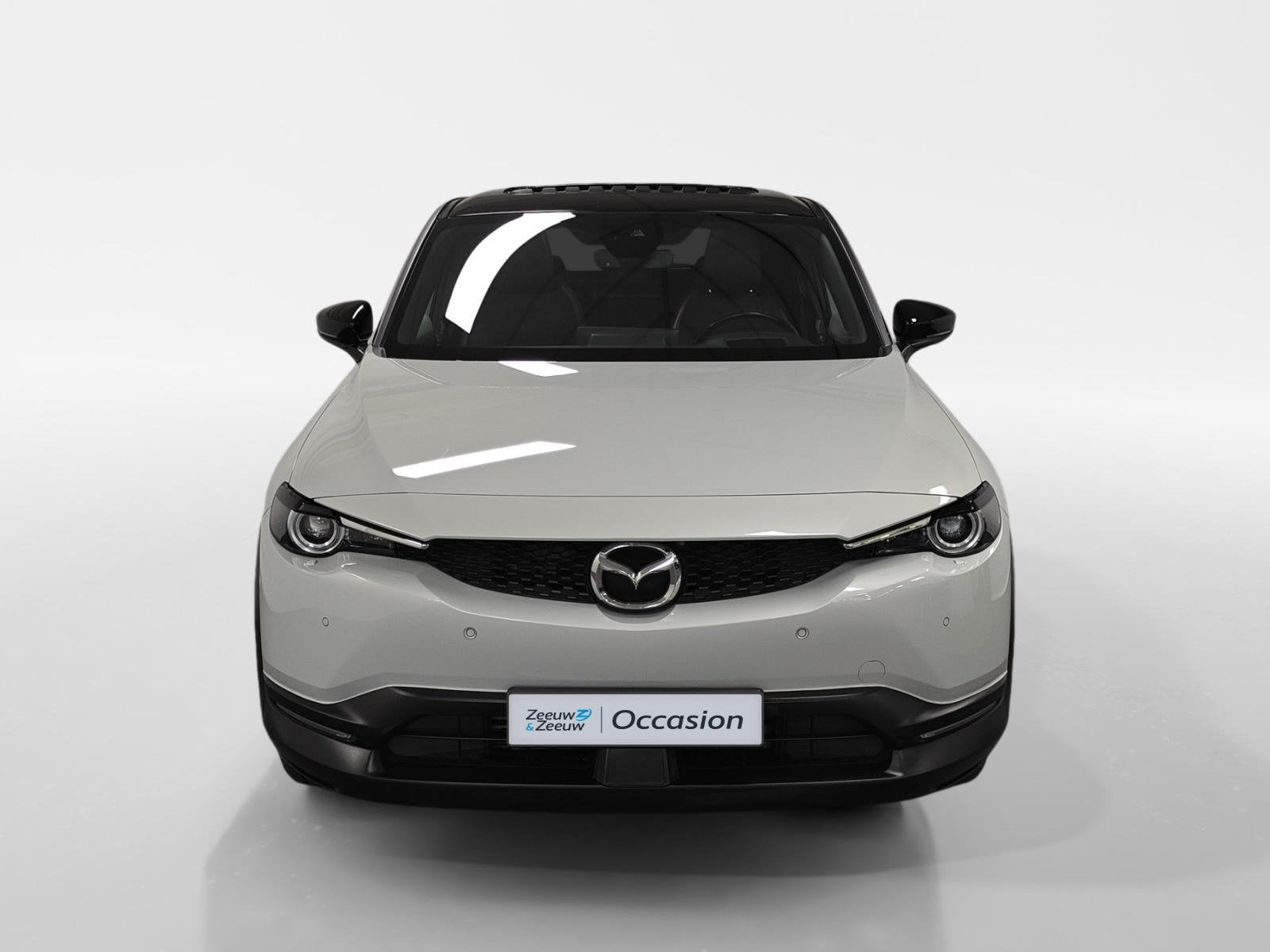 Mazda MX-30 e-SkyActiv 145 Luxury 36 kWh AUTOMAAT NAVI ADAPT, Auto's, Mazda, Stof, Gebruikt, Wit, MX-30