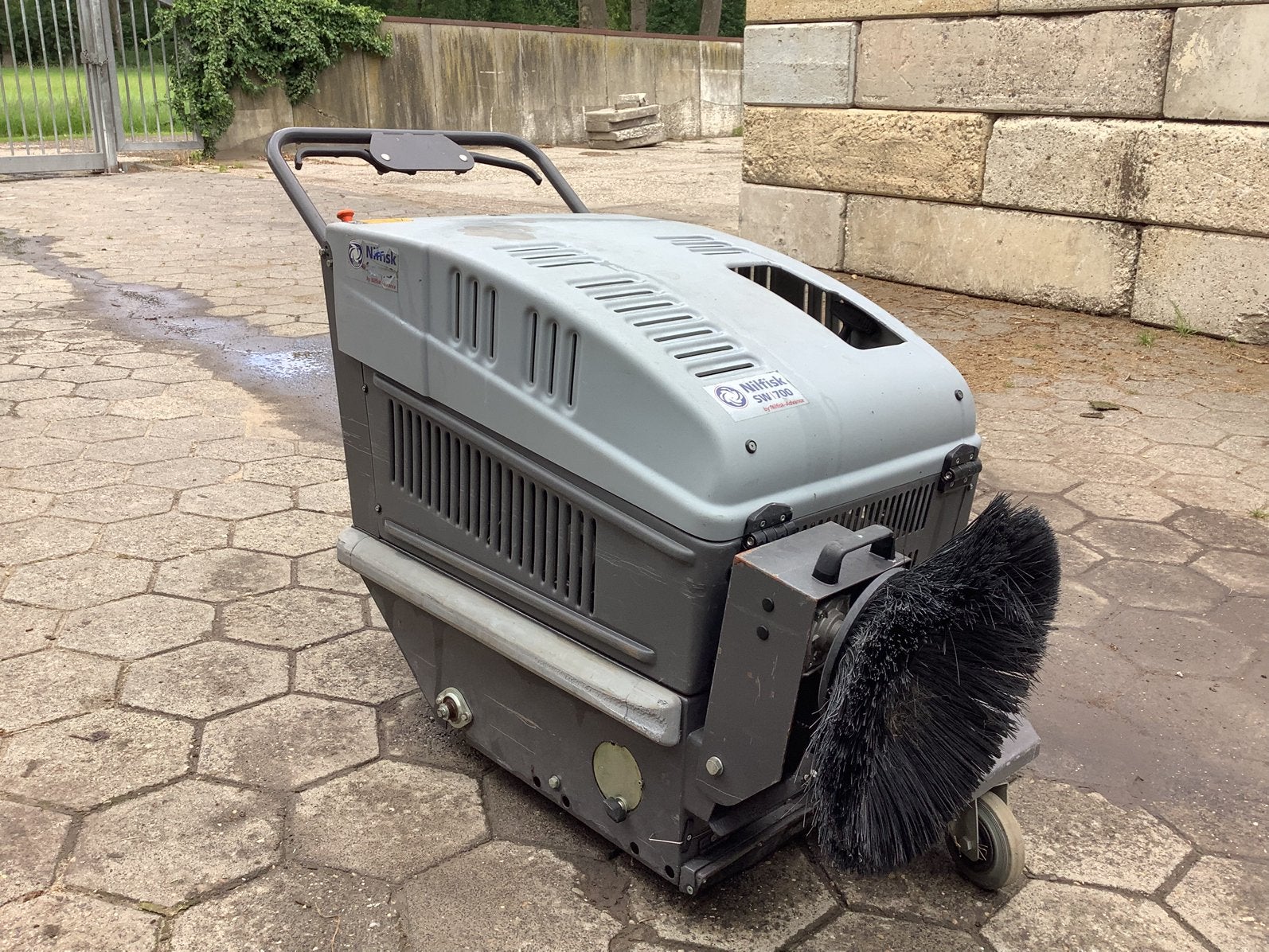 Veegmachine benzine honda g150, Ophalen of Verzenden, Zo goed als nieuw